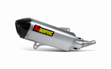 Akrapovic Slip-on Line RVS Einddemper met E-keur Yamaha X-City 250 2007 - 2016